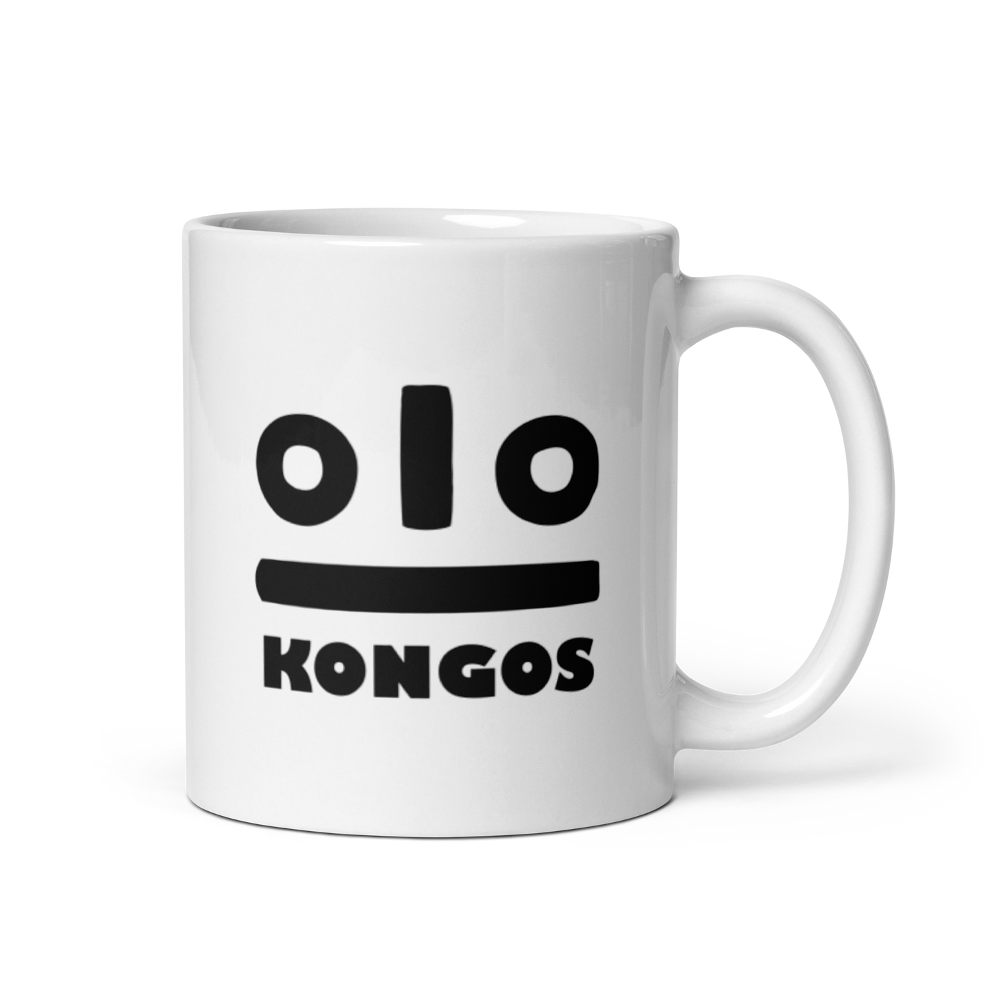 KONGOS Logo - Coffee Mug (White)